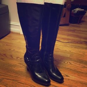 Madeline Stuart black heel boots size 9 1/2M